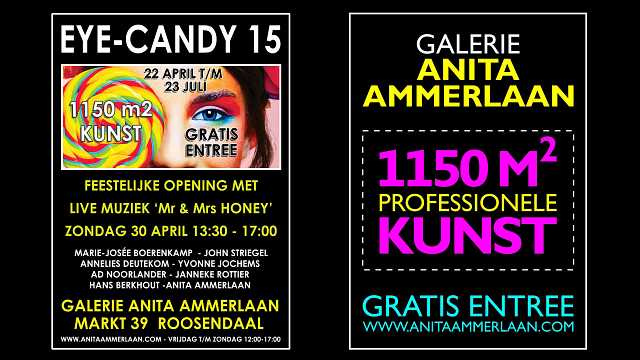 Galerie Anita Ammerlaan Feestelijke opening EYE-CANDY 15 bij Galerie Anita Ammerlaan (2)