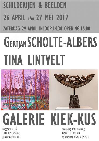 Tina Lintvelt Duo expositie Gertjan Scholte -Albers en Tina Lintvelt (2)