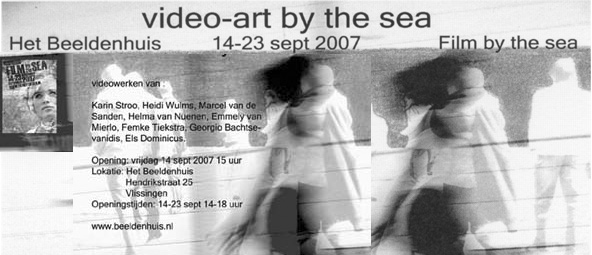 Helma van Nuenen video-art by the sea