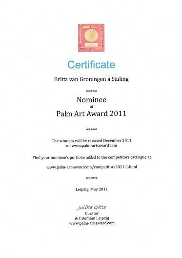 Britta van Groningen à Stuling Nominated for Palm Art Award 2011 (2)