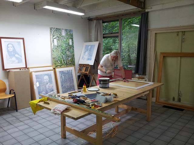 Ateliers BaZtille Peter van Sambeek exposeert, tekeningen & sculpturen (2)
