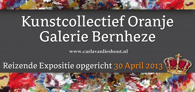 Carla van Lieshout schilderles kunstcollectief oranje, Galerie Bernheze, Carla van Lieshout. (2)