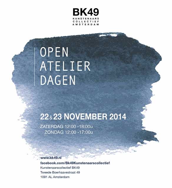 Thérèse van de Berg Welkom bij de Open Atelierdagen van BK49 Kunstenaarscollectief in Amsterdam !