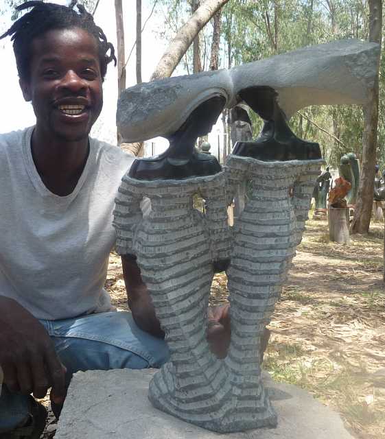 Art of Africa Winter Expositie van Zimbabwaanse stenen beelden