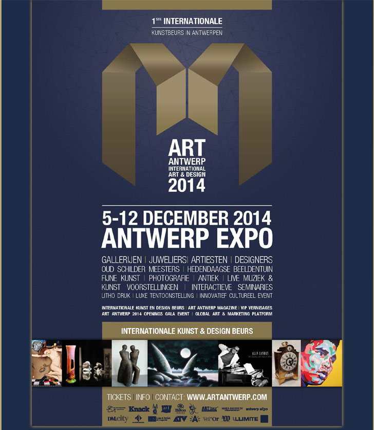 Ellen Stoeltie Uitnodiging voor de Art Antwerp