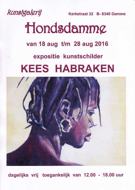 Kees Habraken Expositie in Kunstgalerij Hondsdamme