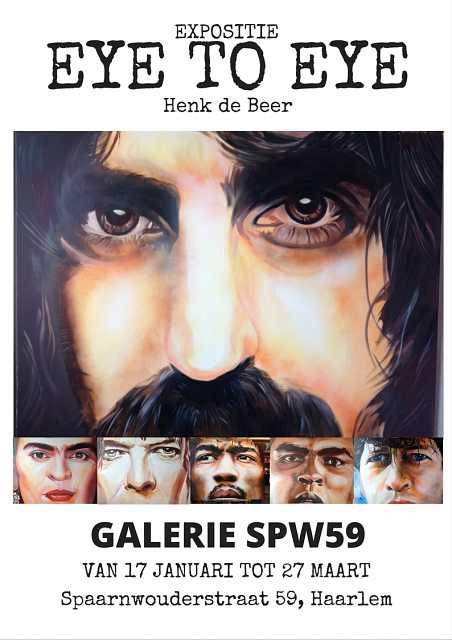 Galerie SPW59 EYE TO EYE - Henk de Beer
