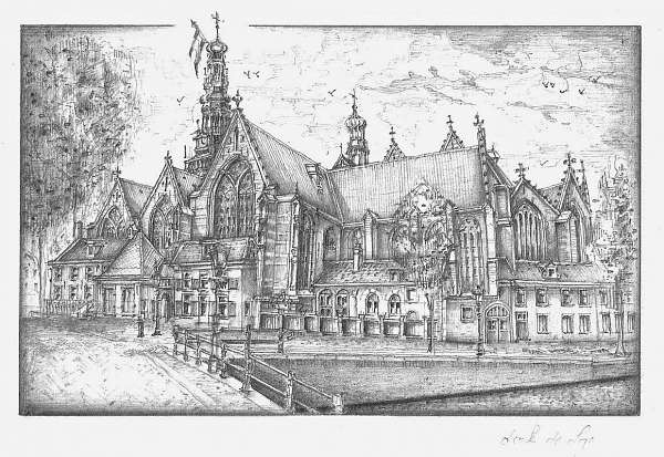 Pennings Dirk Urban Sketch tekeningen van nederlandse straten en pleinen