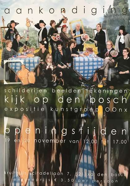 Danielle van Schooneveld / Portretschilder Kijk op Den Bosch, Kruithuis, Citadellaan 7, Den Bosch