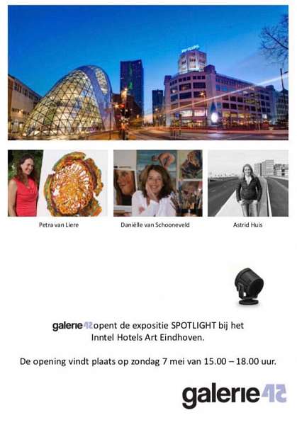 Danielle van Schooneveld / Portretschilder Expositie Spotlight, Intell Hotels Art, Mathildelaan 1 Eindhoven