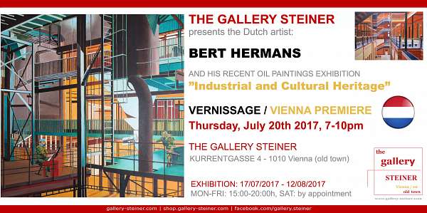 Bert Hermans Overzichtstentoonstelling Wenen Galerie Steiner