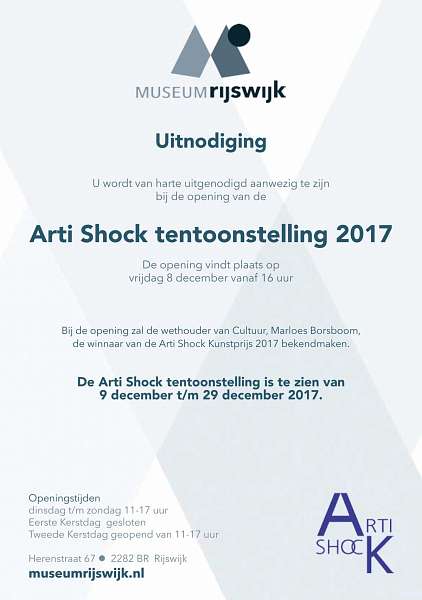 Will Snijders-Twilt Ledententoonstelling van Arti Shock in Museum Rijswijk