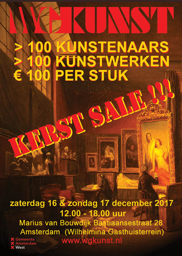 WG Kunst KERST SALE!!! WG Kunst 2017