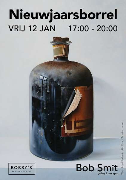 Bob Smit Gallery & Concepts Nieuwjaarsborrel met solotentoonstelling Robert Daalmeijer
