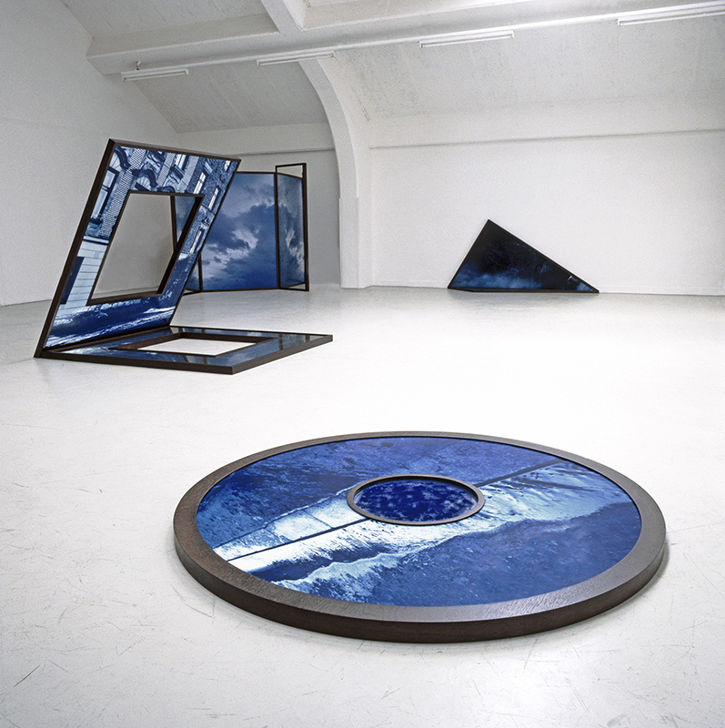 Krystyna Ziach Solo exhibition A Garden of Illusion, installation, Ram Galerie, Rotterdam