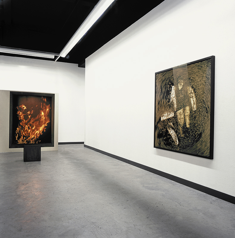 Krystyna Ziach Solo exhibition Arché, Installation, The Netherlands Photography Institute, 1996, Rotterdam, NL, curated by Frits Giertsberg