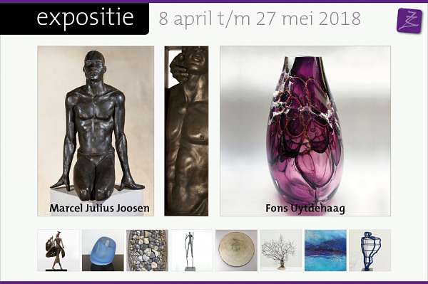 galerie Zeven Zomers Nieuwe locatie MARIKENSTRAAT 50: expo Marcel Julius Joosen