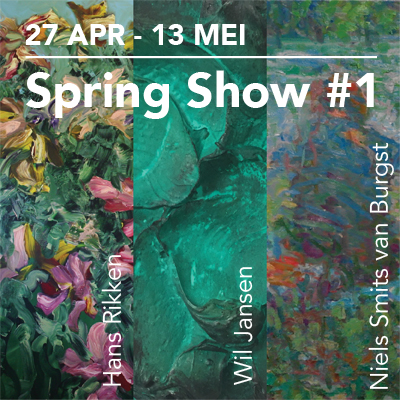 Bob Smit Gallery & Concepts Spring Show #1: Niels Smits van Burgst, Hans Rikken & Wil Jansen