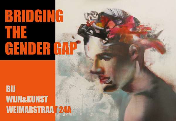 Wijn & Kunst atelier Den Haag Groepsexpositie : BRIDGING THE GENDER GAP