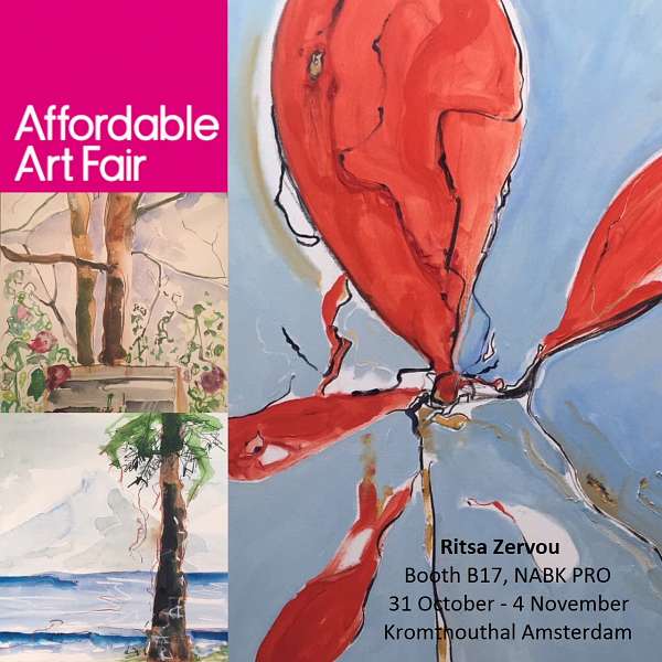 Ritsa Zervou Affordable Art Fair Amstedam 2018