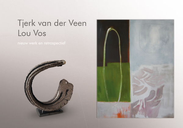Lou Vos Galerie Brigitte Reuter: Tjerk van der Veen, keramiek &amp; Lou Vos, schilderijen en werken op papier / Retrospectief