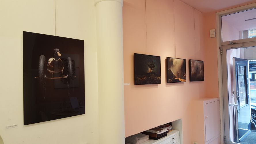 Galerie kunst|werk in de Roze Kubus MONIQUE VAN DER MIJE en JOHN VAN DER LINDEN
