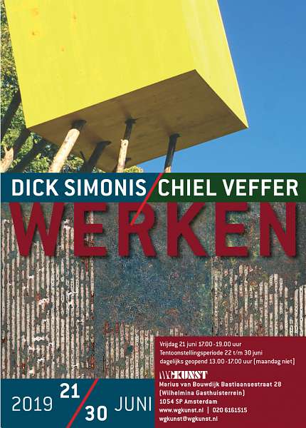 WG Kunst WERKEN - duotentoonstelling Dick Simonis en Chiel Veffer
