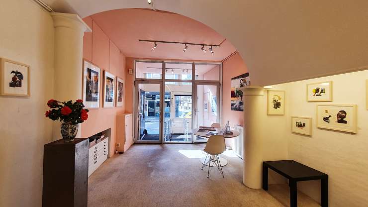 Galerie kunst|werk in de Roze Kubus PETRA BERGHORST
