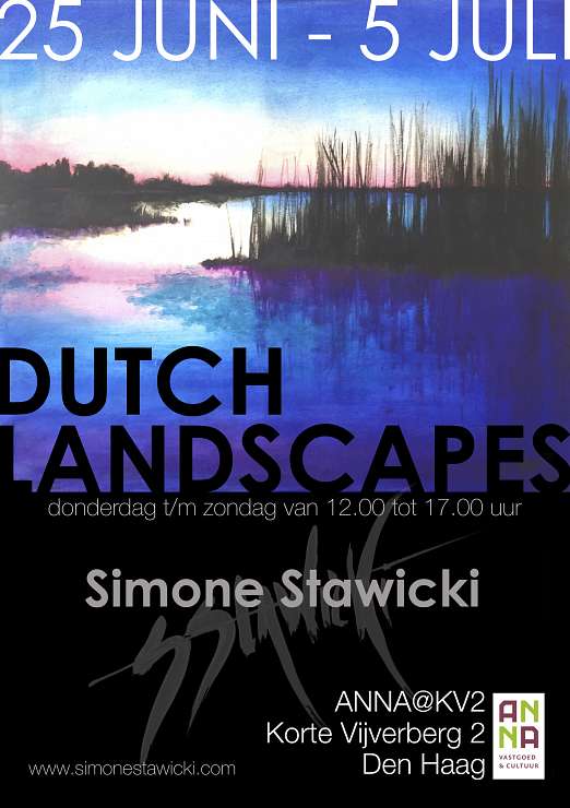 Simone Stawicki 'Dutch Landscapes' van Simone Stawicki in Den Haag