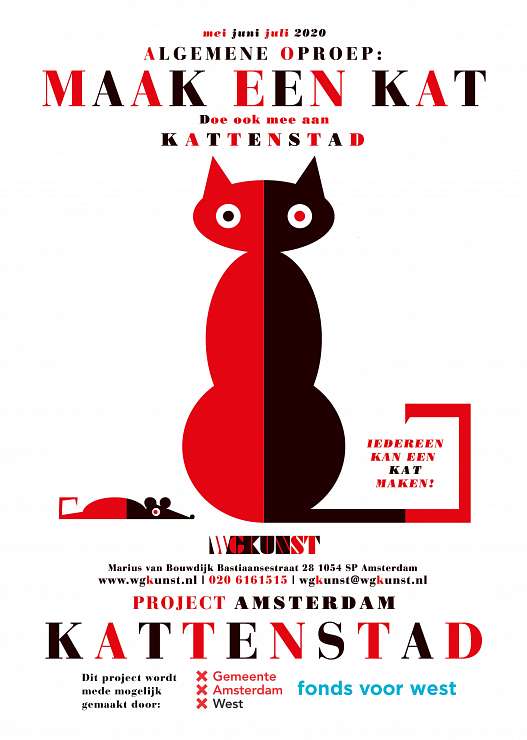 WG Kunst KATTENSTAD - tentoonstelling en kunstroute WG Kunst Amsterdam