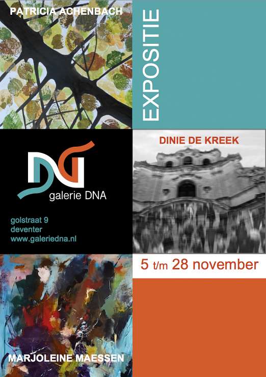 galerie DNA Veelzijdige expositie bij galerie DNA!