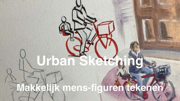 Gratis instructie filmpje: Urban Sketching: hoe teken ik makkelijk mensfiguren