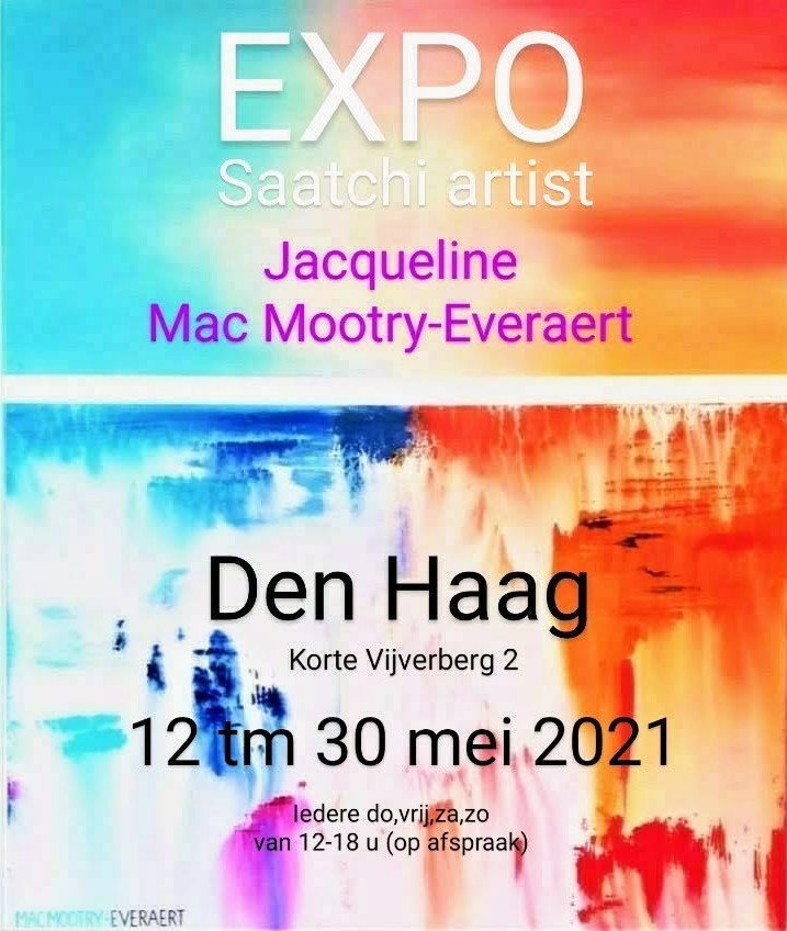 Jacqueline Mac Mootry-Everaert SOLO - EXPOSTIE DEN HAAG - Korte Vijverberg 2