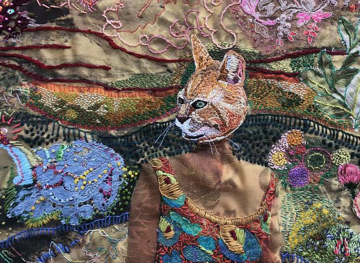 in de oude victor Anita Kremers | textielkunst