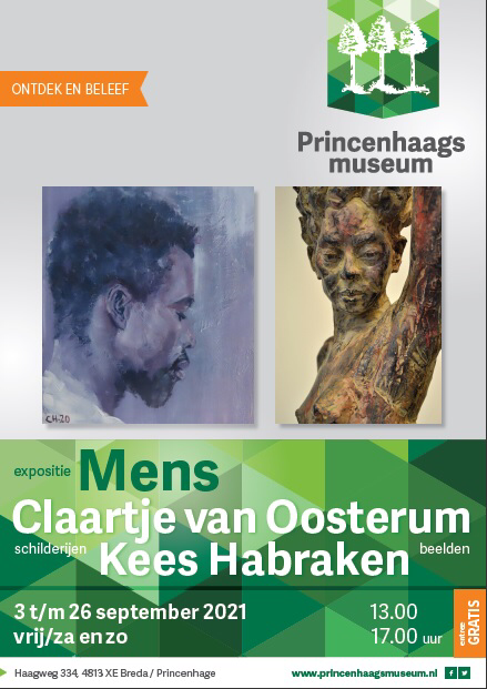 Kees Habraken Titel: Mens Claartje van Oosterum Beelden - Kees Habraken Schilderijen