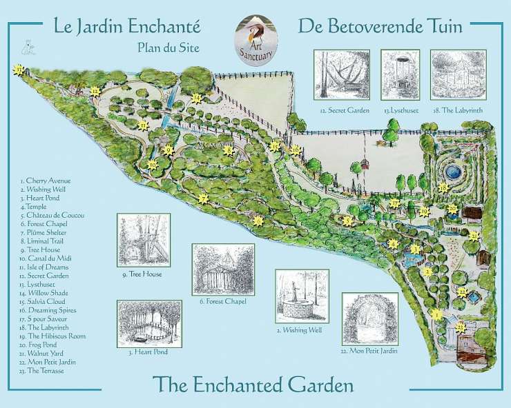 De Betoverende Tuin De Betoverende Tuin 2021 'Fabelachtige Wezens', 500 beelden in een verrassende tuin