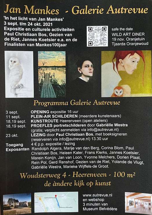 GALERIE AUTREVUE In het licht van Jan Mankes - expositie & cult. activiteiten