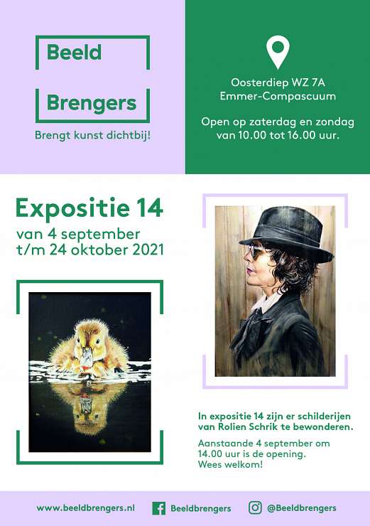 Galerie Beeldbrengers Expositie schilderijen Rolien Schrik
