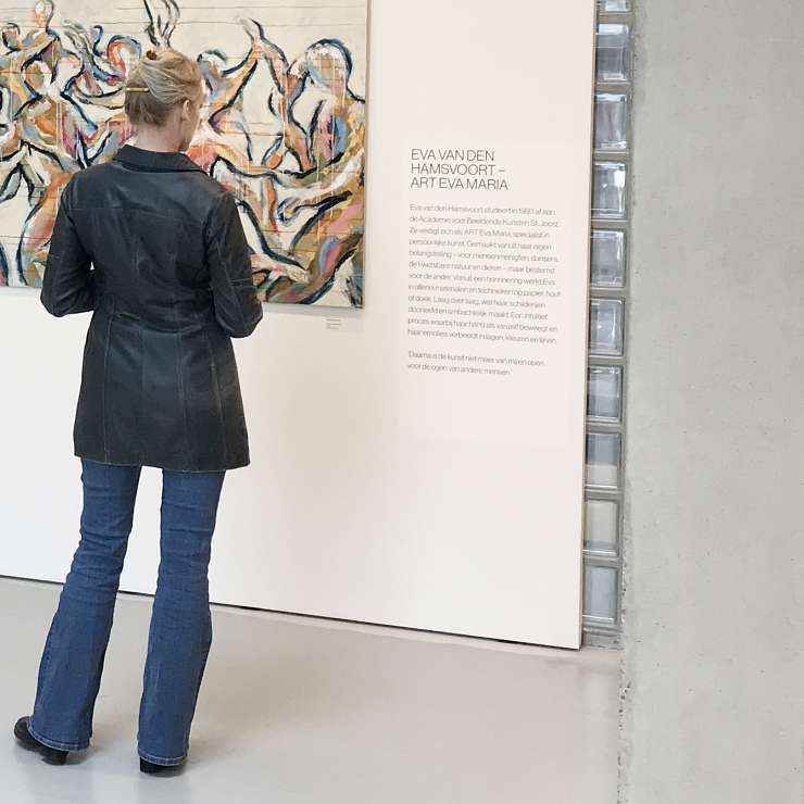ART Eva Maria / Eva van den Hamsvoort Tweeluik over 'Social Distance' in Stedelijk Museum Breda