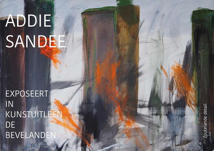Kunstuitleen de Bevelanden Expositie Addie Sandee in Kunstuitleen Goes (2)