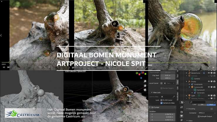 Nicole Spit Digitaal Bomen Monument - Bomen bewaren in een virtuele wereld (3)