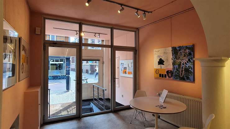 Galerie kunst|werk in de Roze Kubus EMMY GOSTELIE