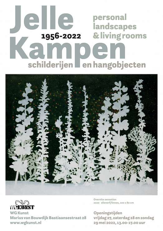 WG Kunst PERSONAL LANDSCAPES & LIVING ROOMS - Jelle Kampen (1956-2022)