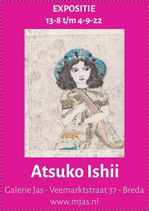 Lijstenmakerij & Galerie M.Jas Atsuko Ishii Expositie (2)