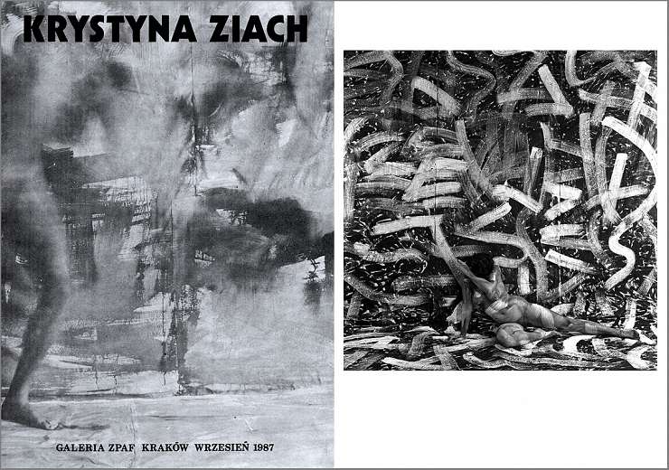 Krystyna Ziach Solo exhibition Metamorphosis, Galerie ZPAF, Cracow, PL