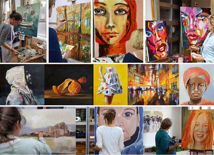 Atelier Eduard Moes / schildercursussen en workshops Bussum (2)