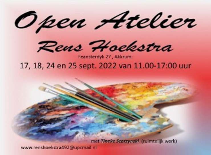 Rens Hoekstra Rens Hoekstra (schilderijen) en Tineke Szarzyski (ruimtelijk werk)