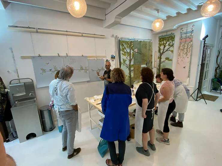 Workshops behangschilderen Snijder&CO (2023)