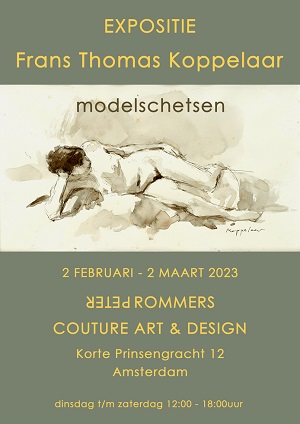 Peter Rommers Couture Art & Design - 'Modelschetsen' van Frans Koppelaar