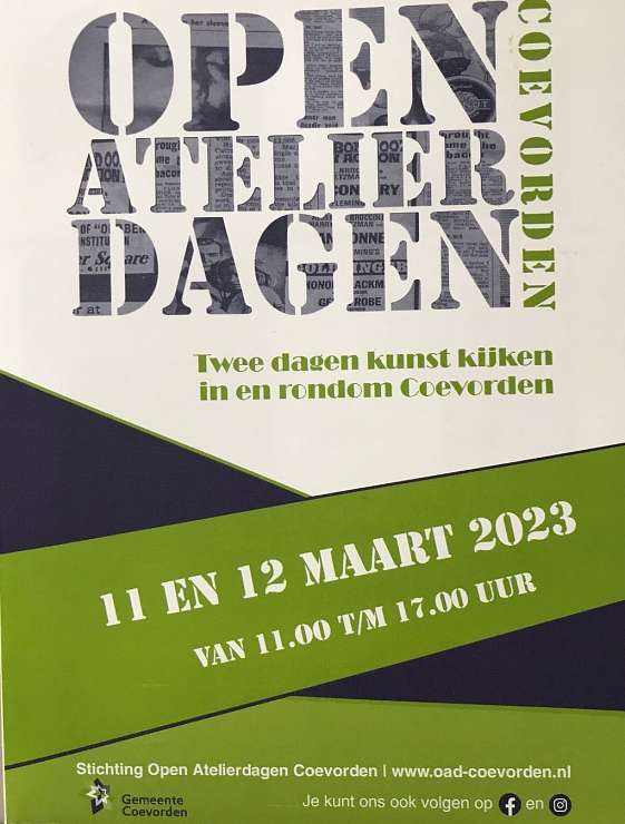 Mieke Clement Open Atelierdagen gemeente Coevorden 11 en 12 maart